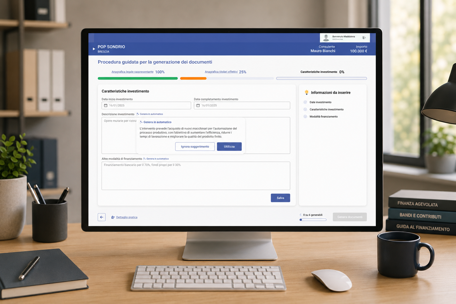 Designing a funding application flow that people could actually complete